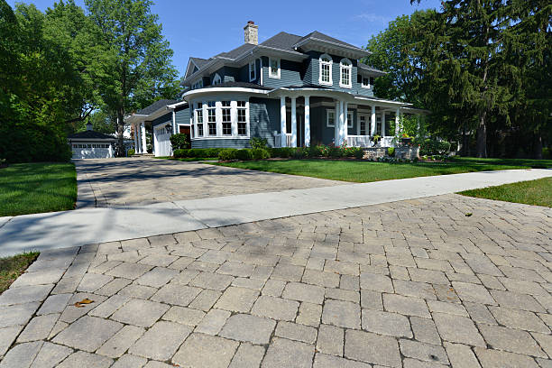 Permeable Paver Driveway in Mont Belvieu, TX